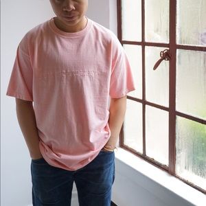 Vintage pink BUM Equipment tee
